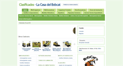 Desktop Screenshot of lacasadelbobcat.com